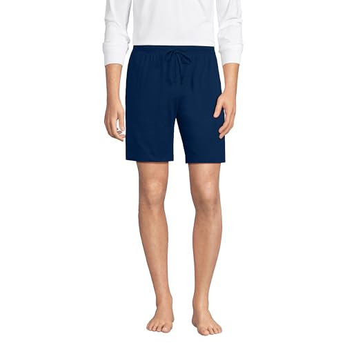 Lands' End Men's Knit Jersey Pajama Shorts