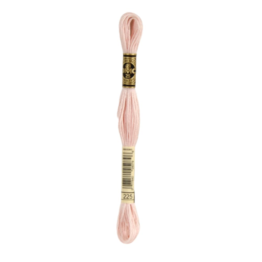 DMC 6-Strand Embroidery Cotton Floss, Ultra Light Shell Pink