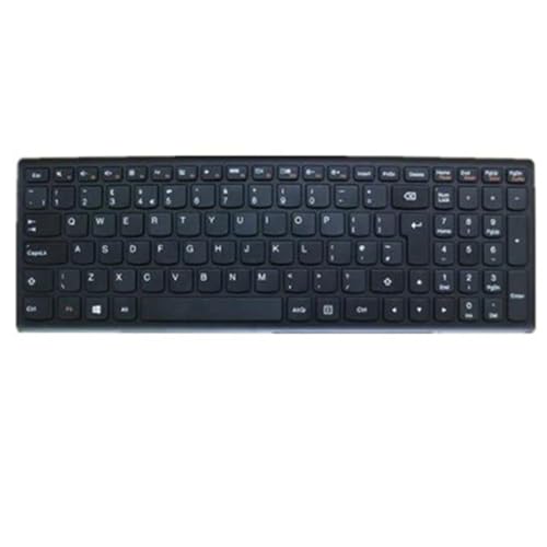 Clavier d'ordinateur portable Lenovo U300 U300S U300E noir rechange UK Edition