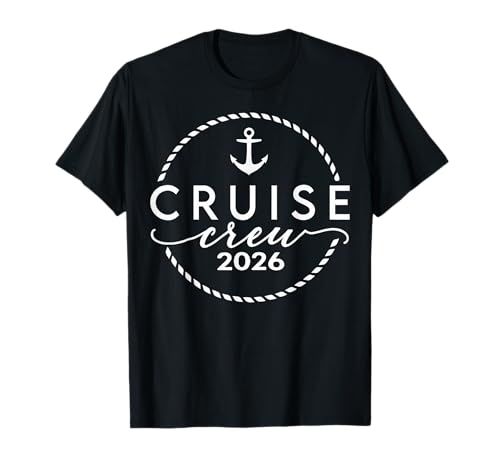 Cruise Crew 2026 Summer Vacation Trip Funny Matching Group T-Shirt