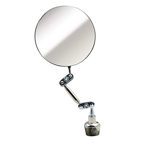 Ullman S-2X Magnetic Base Inspection Mirror, 3-1/4