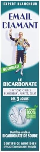Email Diamant Bicarbonate – Dentifrice Blancheur, pureté, éclat – 75ml