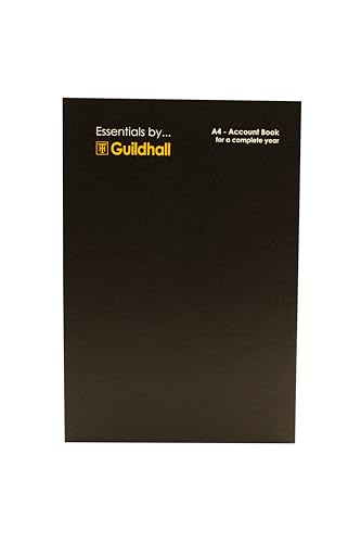 Carnet de comptes Essentials A4 Exacompta Guildhall pour le suivi des recettes et dépenses