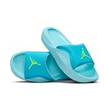Jordan Franchise Mens Slides (HF3263-400, Blue/Electric Green) (Blue/Electric Green, US Footwear Size System, Adult, Men, Numeric, Medium, 12)