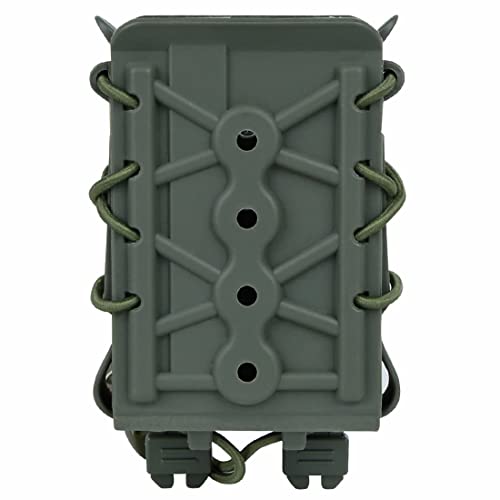 DAN DISCOUNTS Tactique Fastmag Mag Pouch pour 5.56/7.62, Pochette Molle Tactique Porte Chargeur, Militaire Magazine Holster Carrier pour Airsoft Paintball, équipement de Chasse Cover