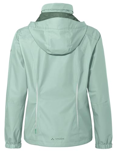 VAUDE Damen Freizeit und Regenjacke Escape Bike Light, wasser- und winddicht, atmungsaktiv, dusty fern, 40