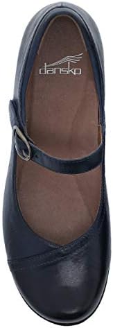 Dansko Fawna Mary Jane for Women - Cute, Comfortable Shoes with Arch Support - Versatile Casual to Dressy Footwear with Buckle Strap - Lightweight Rubber Outsole, Navy, 7.5-8 M US | Image 1