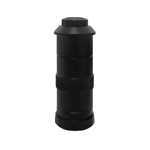 100X C Mount Lens Microscope Lens 0.5-3X Magnification Lens Magnification Adjustable For Circuit Board Inspection