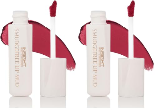 Image of INSIGHT Smudge Free Lip Mud | Moisturizing Formula | Upto 12 Hrs Stay | Instant Matte Finish | Silky Smooth Texture (Dripping) - 3.5g (Pack of 2)
