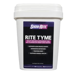 Show-Rite Rite TYME Sheep & Goat Suppleme...