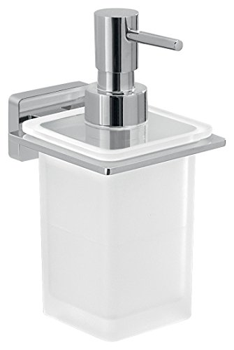 STAINLESS STEEL SOAP DISPENSER SQUARE SHAPE
