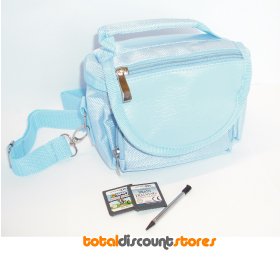 totaldigitalstores - Travel Case for Nintendo 3DS/DSi/DSi XL/DS Lite (Blue)