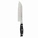 J.A. Henckels International forgé Premio creux Edge couteau Santoku 7" noir