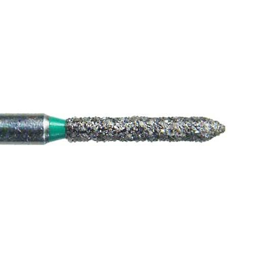 1812.8C NeoDiamond FG Coarse Grit Beveled Cylinder Disposable Diamond Burs #885 25/Pk