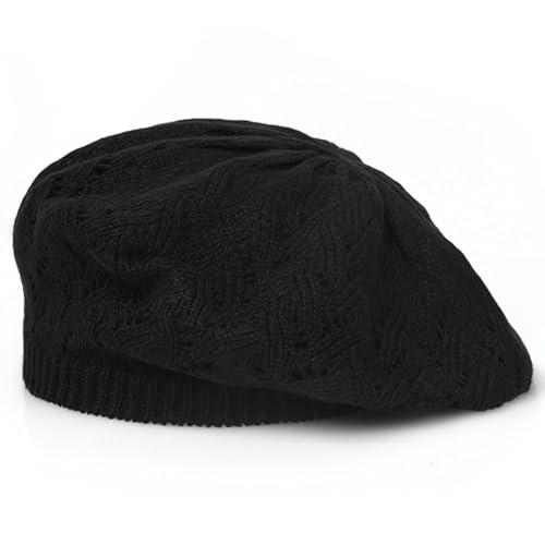 Béret pour femme idéal pour vos sorties en extérieur avec son tricot fin et léger