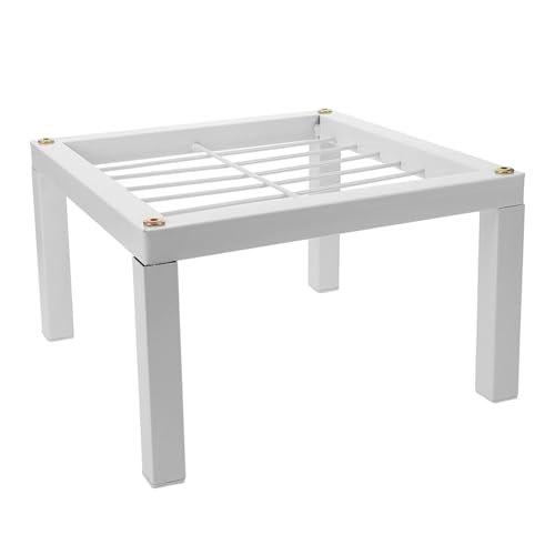 Angoily Supporto per Piante in Metallo Bianco Piedistallo Decorativo da per Vasi Stand Leggero e Facile da Spostare per Balcone e Corridoio