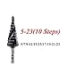 M35 Cobalt M2 Coated Step Drill Bit 3 Spiral Flutes Industrial Metal Woodworking Tools 1Pcs(5-23mm Shank 1(M35))