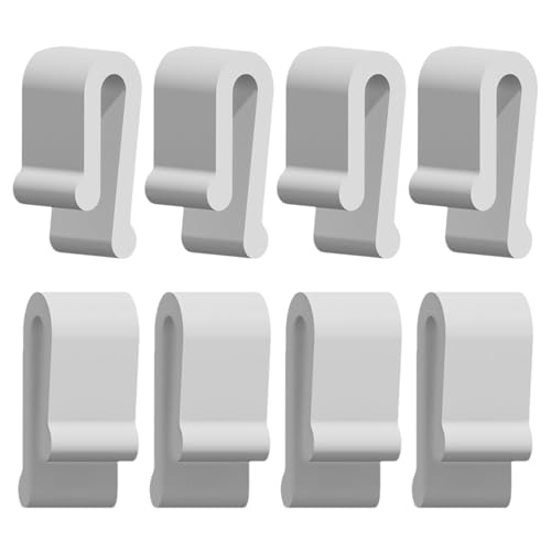 Clip protector de tapa de horno – Juego de 8 almohadillas para utensilios de cocina, clips de parachoques de silicona suave, fuerte protección contra el calor, tapa apilable segura para ollas | Espaci