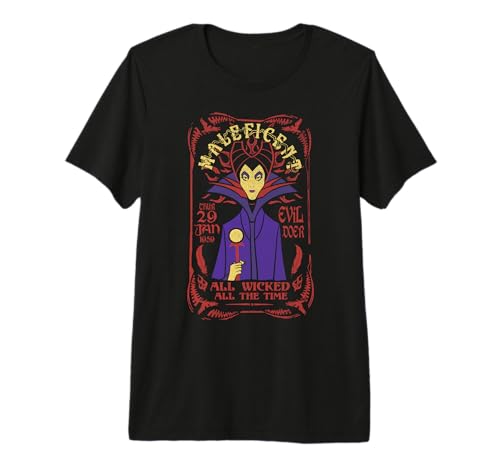 T-Shirt Premium Disney Villains Maleficent coton doux