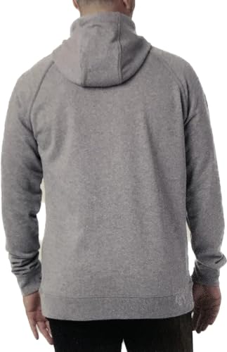 32 Degrees Heat Men's French Terry Hoodie Sweatshirt | Grey, Large2