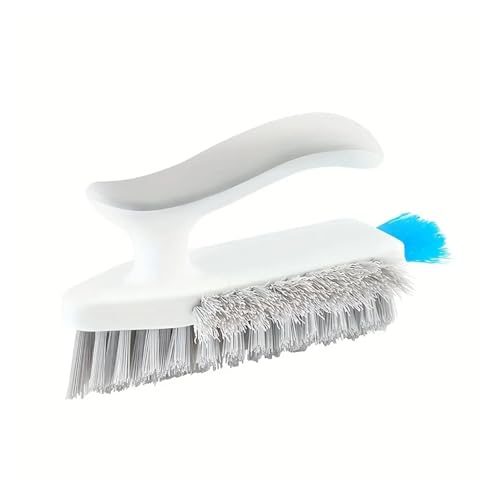 Raclette à brosse 4 en 1 multi-usages avec grattoir à verre intégré blanc - 2