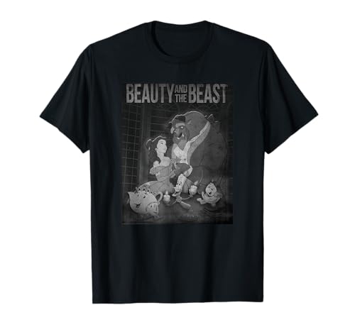 T-shirt Belle et la Bête Disney scène de danse en bal pour femme