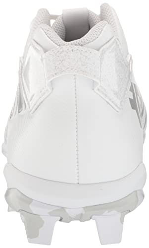 Adidas Men's Freak Spark Md-Team Football Shoe, White/Silver Metallic/Clear Grey, 11 #TOP2