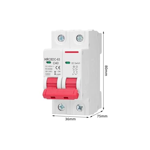 Sistema fotovoltaico seguro usando disyuntor DC 1000V de proteccion sobrecarga en tejados 6