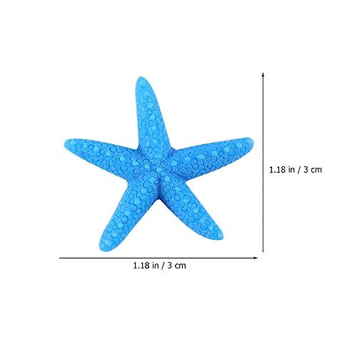 POPETPOP Estatueta de Estrela Do Mar de Resina 9 Pçs Lápis Estrela Do Mar Dedo Aquário Náutico Praia