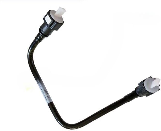 1PCS NEW FIT ISF3.8 5273283 Diesel Vehicle Inlet Pipe, Black Metal Tubing