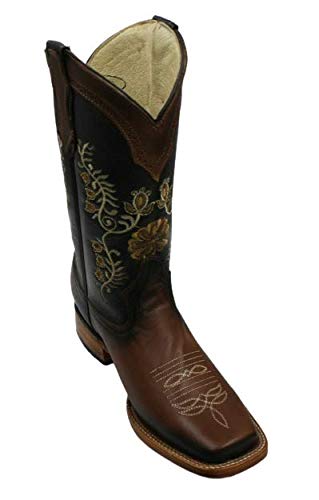 Dona Michi Women Genuine Cow Hide Western Harness Biker Boots Handcrafted