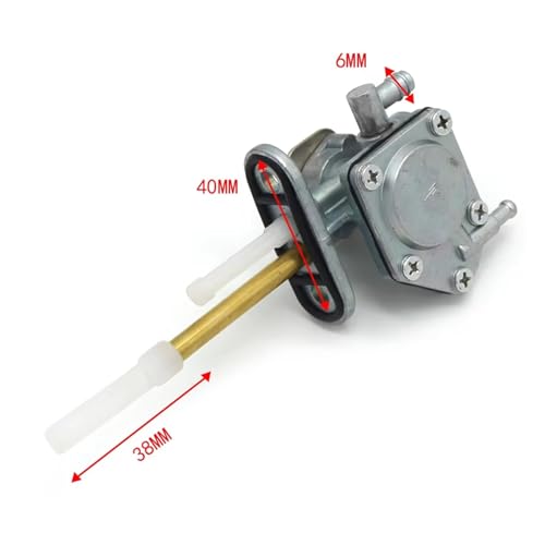 Llave de paso de gasolina Kawasaki VN800 elimina tirones válvula purga 51023-1267 5