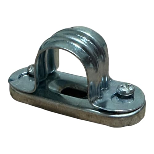 Sillín espaciador de acero galvanizado de 20 mm, chapado en zinc, paquete de 10