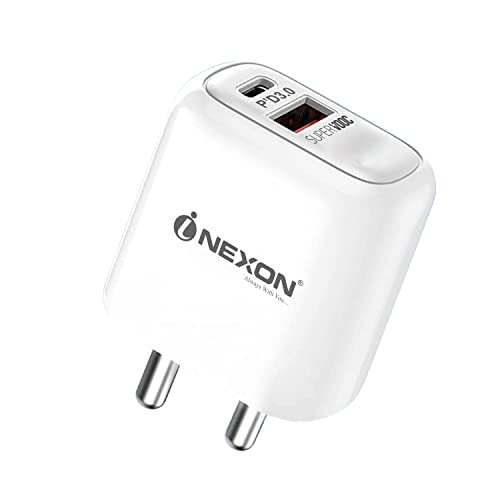 Image of Original PD 90W Dual USB GaN wall Charger For Xiaomi Redmi Note 9 Pro Max, Xiaomi Redmi Note Nine Pro Max 90W PD + SUPERVOOC 65W All-IN-ONE GaN Charger PD GaN 90W PPS Ultra Super Fast Dual Port Type-C | 90 W USB-C GaN Charger, PD 3.0 PPS Fast Type C Adapter | Dash,SuperVOOC, VOOC, Wrap Charge, PPS, Qualcomm Quick Charge 3.0 Protocol | GaN Dual Port Fast Charger 90W for All C Type Mobile Phones and Devices - White, KT1