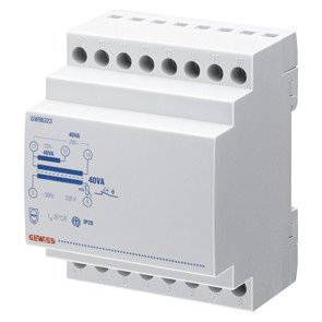 Transformateur de tension Gewiss GW96322 Blanc pour tableau électrique