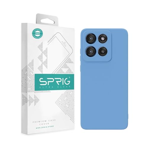Image of SPRIG Compatible with Moto Edge 60 Stylus Premium Skintone Back Cover Drop Tested Shock Proof Mobile Case for Men, Women, Boys and Girls with Camera Protection (Sky Blue)