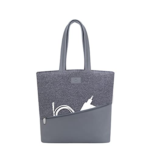 Image of RIVACASE Egmont Woman's Tote Bag Fits 13.3 inch Macbook Design Durability for both Versatility and Style, Long handles Lightweight for Laptop with Smart Organizer Professional Bag for Business Work Travel