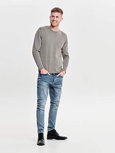 ONLY & SONS Onsgarson Wash Crew Neck Noos Felpa