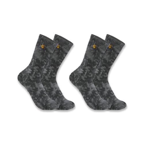 Carhartt Men's Midweight Tie-Dye Crew Sock 2 Pack2