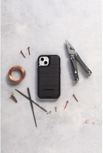 Coque OtterBox Defender pour iPhone 14 Plus protection anti-microbienne bleu daim
