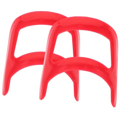 HAPINARY Beard Styling Tool Goatee Trim Guide Beard Liner 2pcs Professional Plastic Styling Ruler