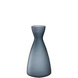 Material: Glas LEONARDO HOME 032960 Vase in Flaschenform, Glas, Blau, Tisch, Innen, Milano