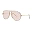 Light Brown Frame/Light Pink Lens