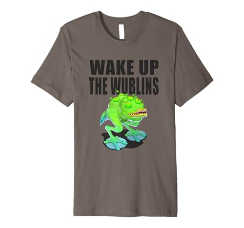 My Singing Monsters-Wake Up The Wublins-Brump T-shirt Premium T-Shirt