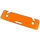 LOSCHEN Transferbrett, Schiebehilfe für den Transfer vom Rollstuhl zum Bett, zur Toilette, zur Badewanne, zum Auto (Orange)