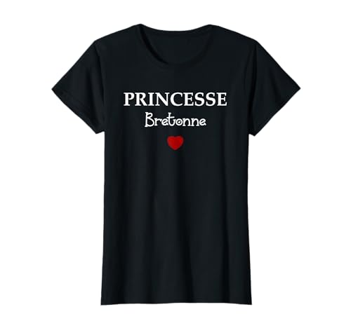 Bretagne Je suis une princesse Bretonne T-Shirt