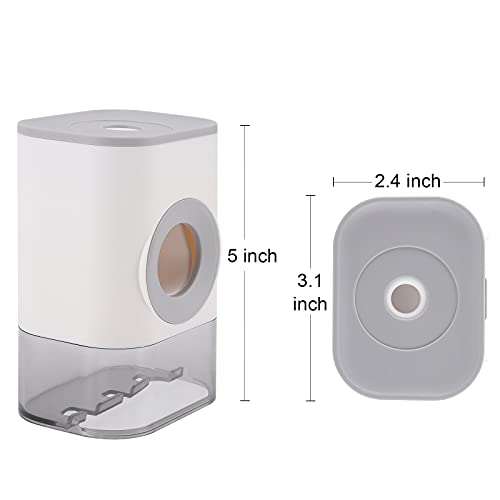 Maqqet Automatic Toothpaste Dispenser Squeezertoothbrush Holder For Bathroom Wall Mounted Kids Electric Shower Toothbrush Holder #TOP4