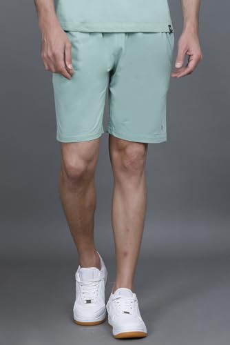 Image of GODFREY Cotton Half Trackpant with Zipper Pocket Shorts for Men | Outdoor Light Weight Sports