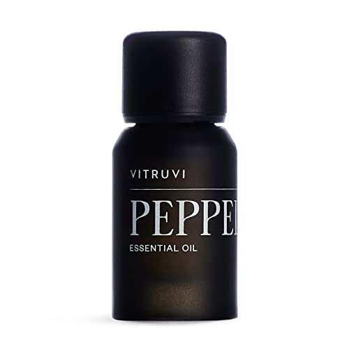 Vitruvi Organic Peppermint, 100% Pure Premium Essential Oil (0.3 fl.oz)