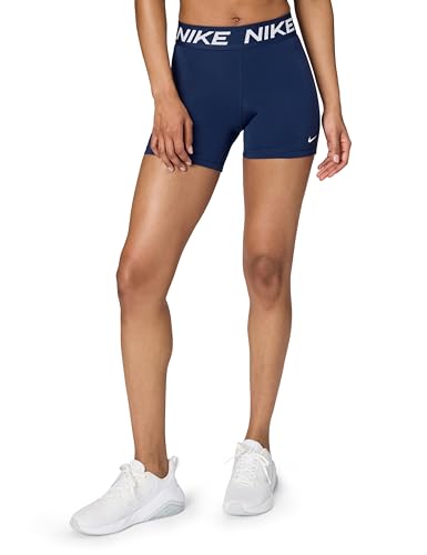 Nike Womens Victory 5in Short Midnight Navy/White Large